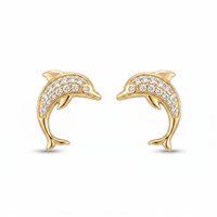 Orecchini GPG Donna in Oro Cubic Zirconia GPGGOLDOR4